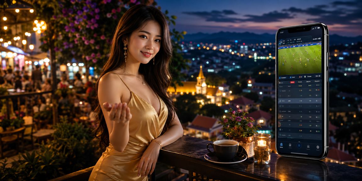 Người chơi thư giãn với cà phê và mobile casino tại Đà Lạt
