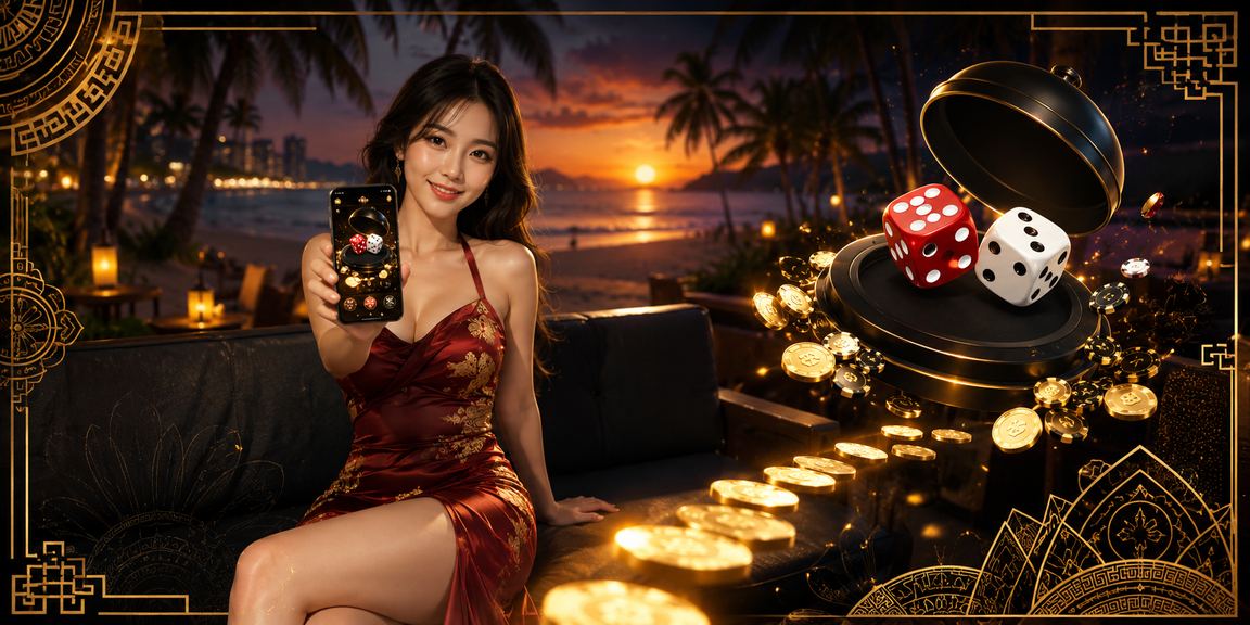 Người chơi cá cược Tài Xỉu tại Đà Nẵng bên bãi biển