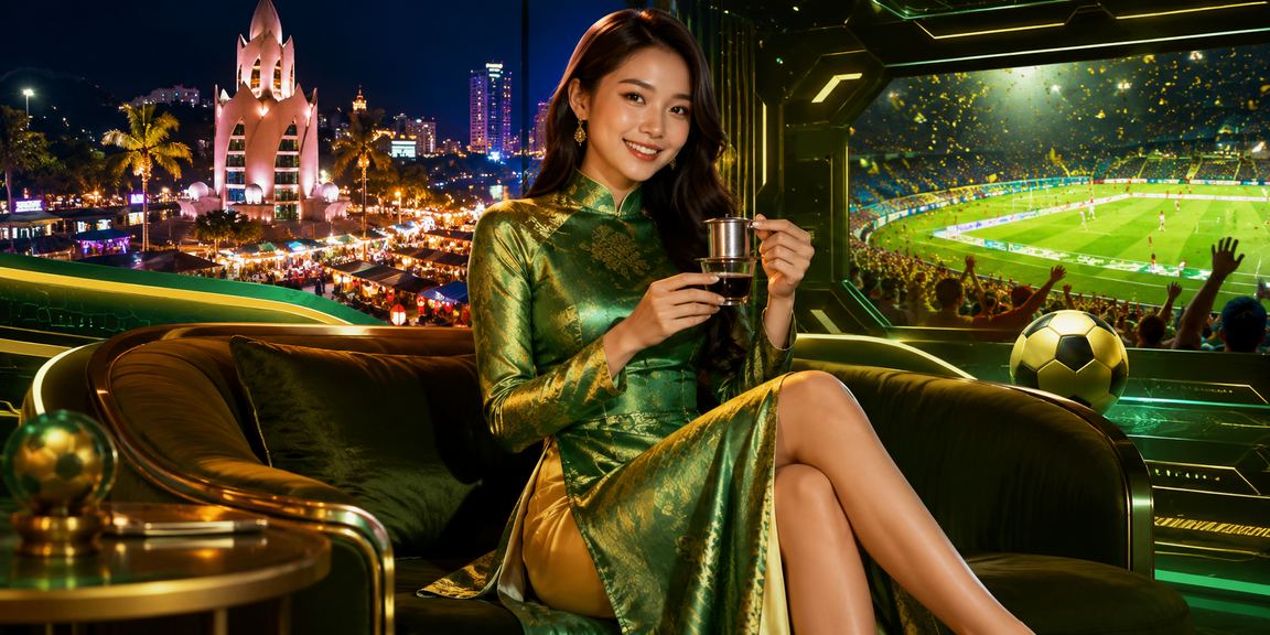 Người chơi cá cược thể thao ở Nha Trang trong trang phục áo dài